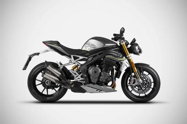 ZARD Exhaust Slip-On Triumph Speed Triple 1200 RS / RR Titanium
