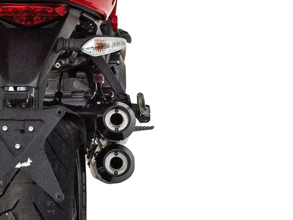 ZARD Exhaust Overlap Slip-On Ducati Monster 1100 EVO 2011-2013 image 9