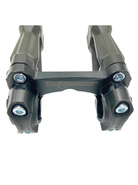 HeliBars Yamaha Tracer 9 and Tracer 9GT+ Tour Performance handlebar riser