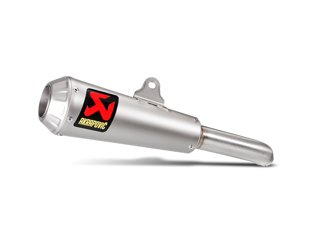 AKRAPOVIC Kawasaki Ninja 125 / Z125 (11kW) / Ninja 250SL / Z250SL 2019-2024, 2015-2017 Slip-On Line (Titanium) S-K2SO8-CUBT