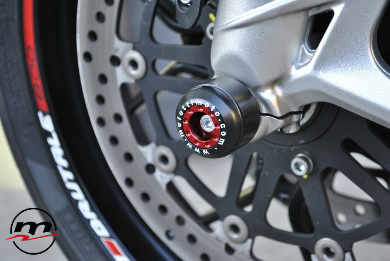 Melotti Racing Front Axle Slider Kit for MV Agusta Rivale / F3 / Brutale 675-800 / Dragster
