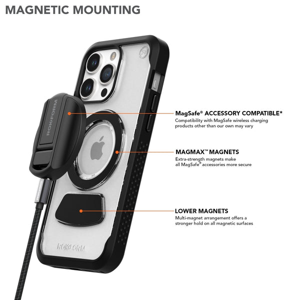 ROKFORM iPhone 15 Pro Max | Eagle 3™ Magnetic Golf Clear Phone Case