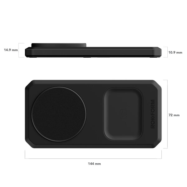 ROKFORM 3-in-1 Foldable Wireless Charging Stand