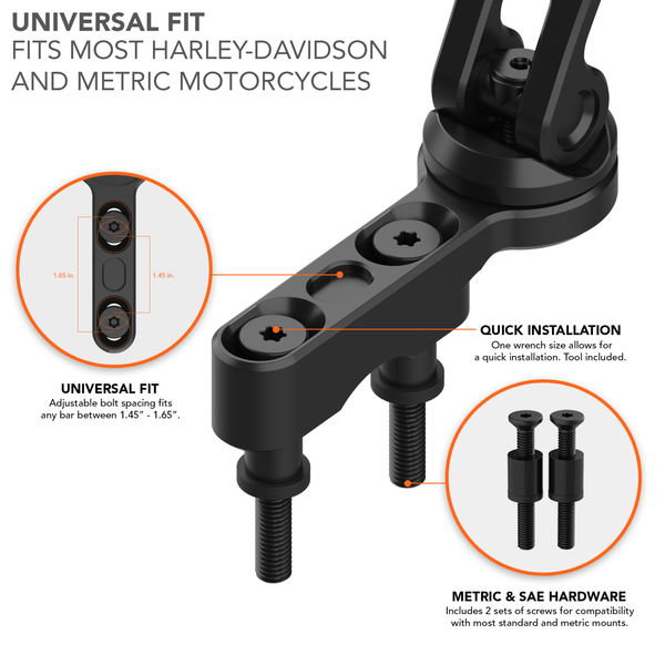 ROKFORM Motorcycle Perch Mount