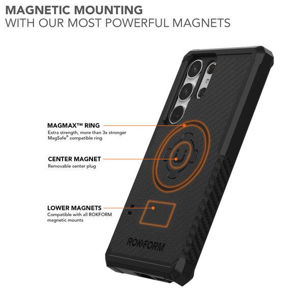 ROKFORM Galaxy S23 ULTRA Magnetic Rugged Case