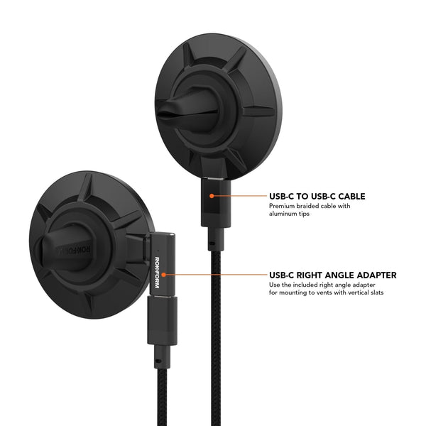 ROKFORM Magnetic Vent Car Charger
