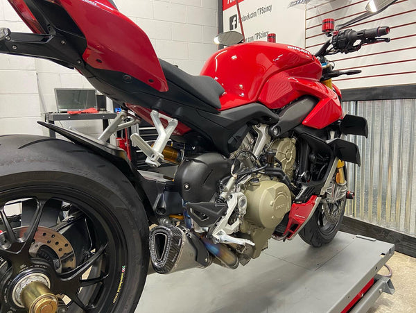 Ducati V4/ V4S / V4R Panigale & Streetfighter Vandemon Full Titanium Exhaust system 2023-2024