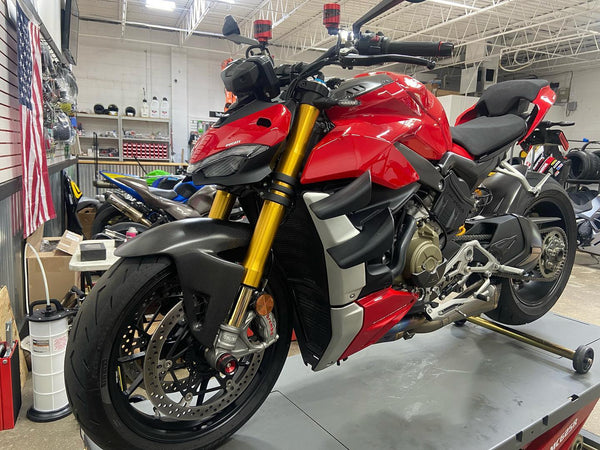Ducati V4 Panigale & Streetfighter Vandemon Full Titanium Exhaust system 2020-2022