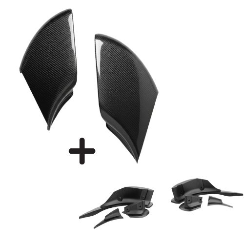 air intake carbonfiber Ducati Panigale V4 race fairing
