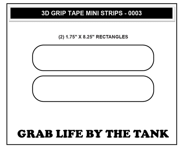 STOMPGRIP All-Purpose 3D Griptape: Mini Strips (0003)