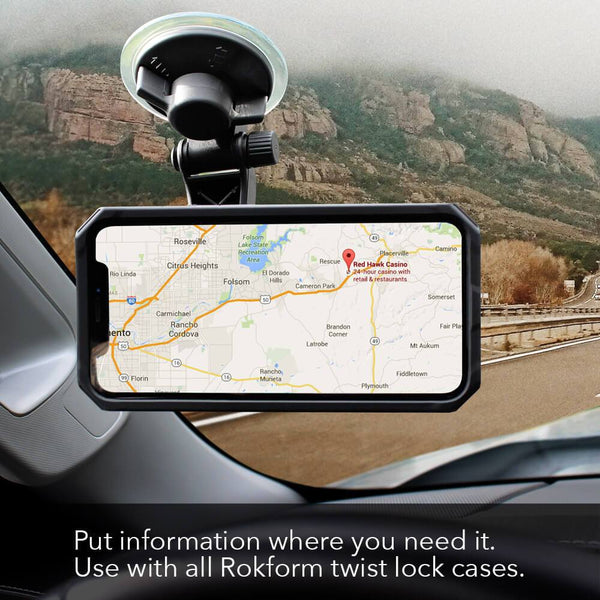 ROKFORM RokLock® Windshield Suction Mount