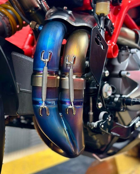 Ducati Hypermotard 950 & 950SP Full Titanium Exhaust System 2019-2025