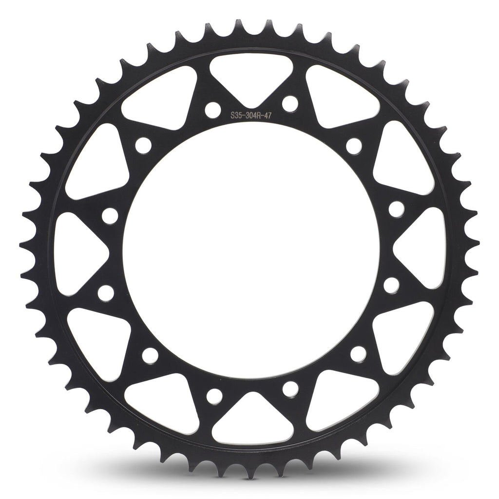 Superlite 520 Pitch - RS Series Black Steel Rear Sprocket - SKU# 35304R
