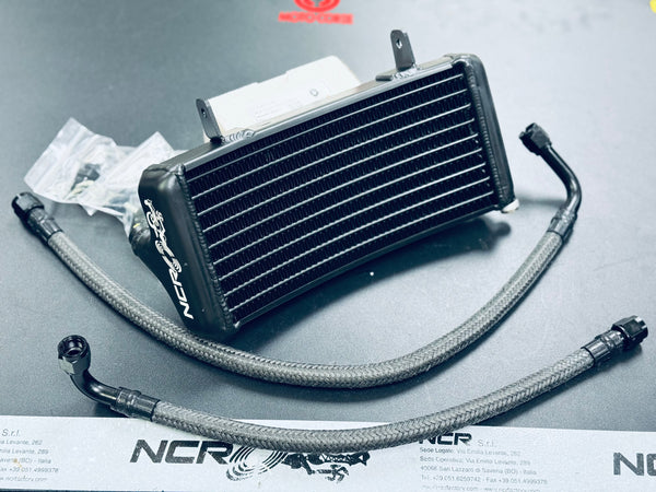 NCR DUCATI 1000 &1100 DS OVERSIZE OIL COOLER KIT (black)