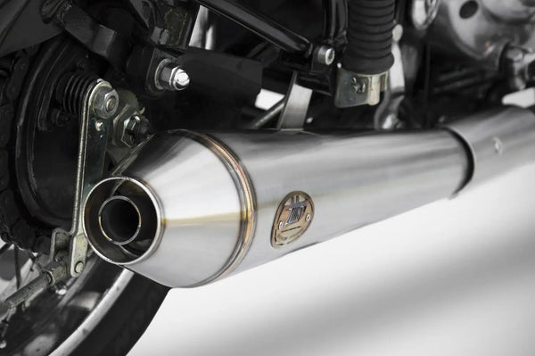 ZARD Exhaust Conical Slip-On Royal Enfield Bullet 350 / 500 2006-2009 image 4