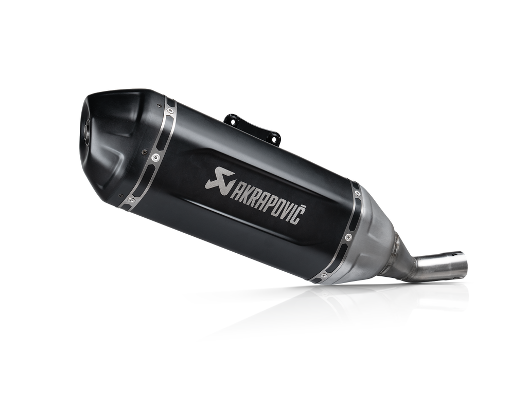 AKRAPOVIC Vespa Primavera 125 / S / Touring / Sprint 2024-2026 Slip-On Line (SS) S-VE125SO5-HWSSBL