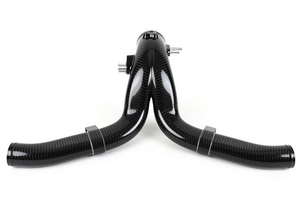 Porsche 991.2 Turbo Non-S/S IPD Carbon High Flow Y-Pipe ('13-'16) | Part #91600.2
