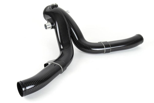 Porsche 991.2 Turbo Non-S/S IPD Carbon High Flow Y-Pipe ('13-'16) | Part #91600.2