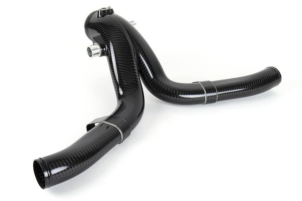 Porsche 991.1 Turbo Non-S/S IPD Carbon High Flow Y-Pipe ('13-'16) | Part #91600