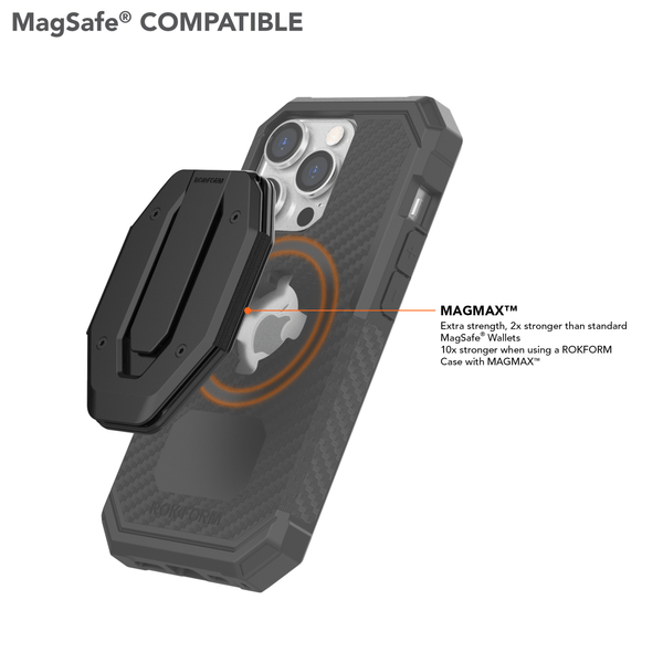 ROKFORM FUZION Magnetic MAGMAX™ Phone Wallet with Stand