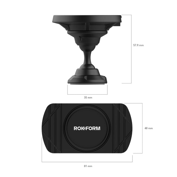 ROKFORM Magnetic Dash Car Charger
