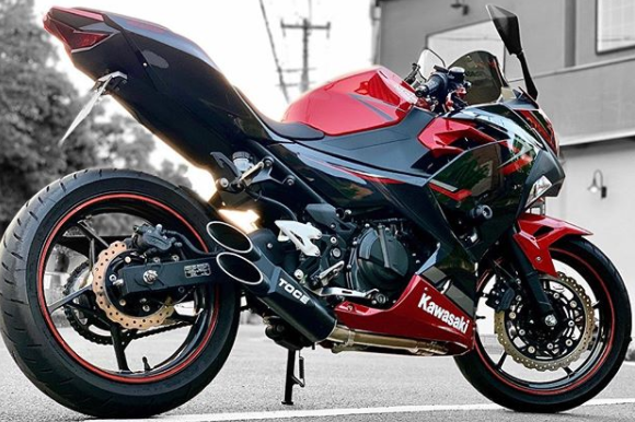 TOCE Razor Tip Full Exhaust System - Kawasaki Ninja 400 (18-26)