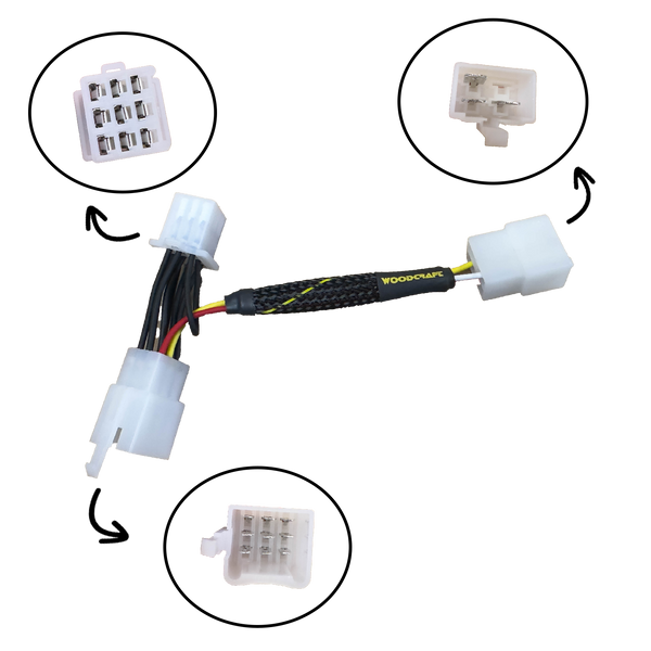 43-0360 Keyswitch Eliminaton Harness Honda CBR954RR