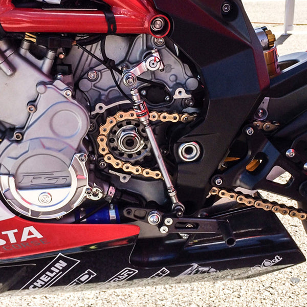 05-0780B MV Agusta F3 675 2012-19, F3 800 2013-19, Brutale 675 2013-16,  Brutale 8002013-19 Complete Rearset Kit w/ Pedals - STD/GP Shift - Woodcraft Technologies