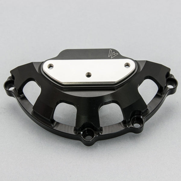 60-0502LC Triumph 675 2013-2017 LHS Stator Cover Protector w/ Skid Plate - Woodcraft Technologies