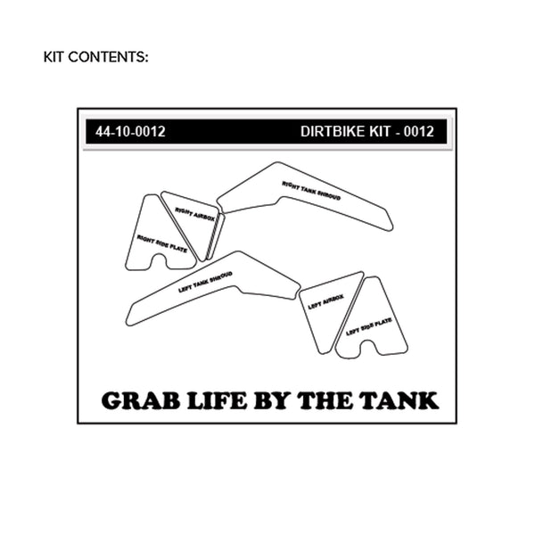 STOMPGRIP Honda CRF450R 03-04 Dirt Bike 3D Griptape Kit (0012)