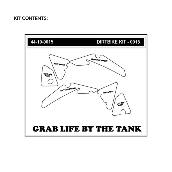 STOMPGRIP Honda CRF250R 04-05 Dirt Bike 3D Griptape Kit (0015)