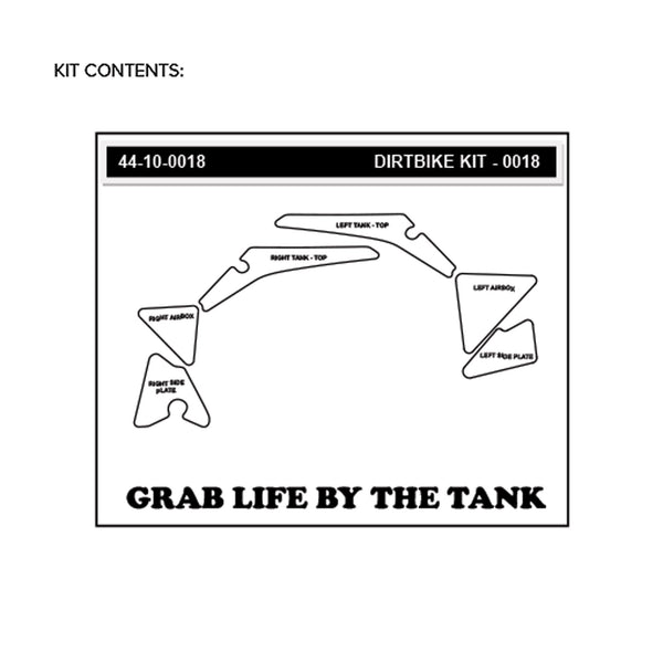 STOMPGRIP Honda CRF450X 05-17 Dirt Bike 3D Griptape Kit (0018)