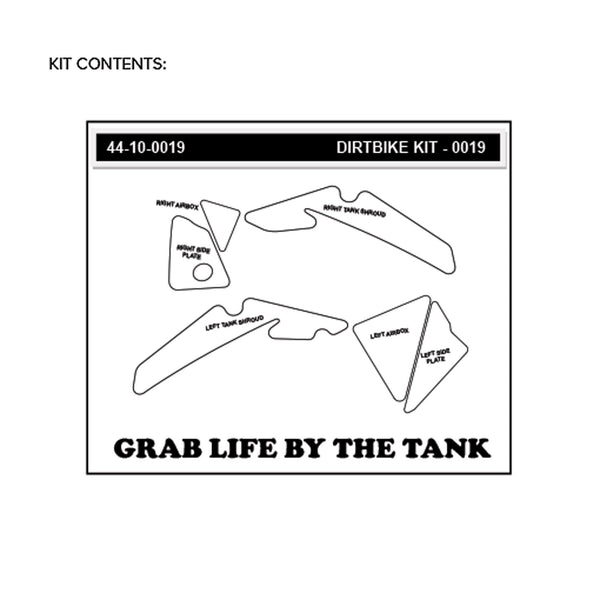 STOMPGRIP Honda CRF250X 04-17 Dirt Bike 3D Griptape Kit (0019)