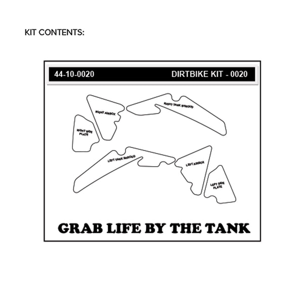 STOMPGRIP Honda CRF250R 06-09 Dirt Bike 3D Griptape Kit (0020)