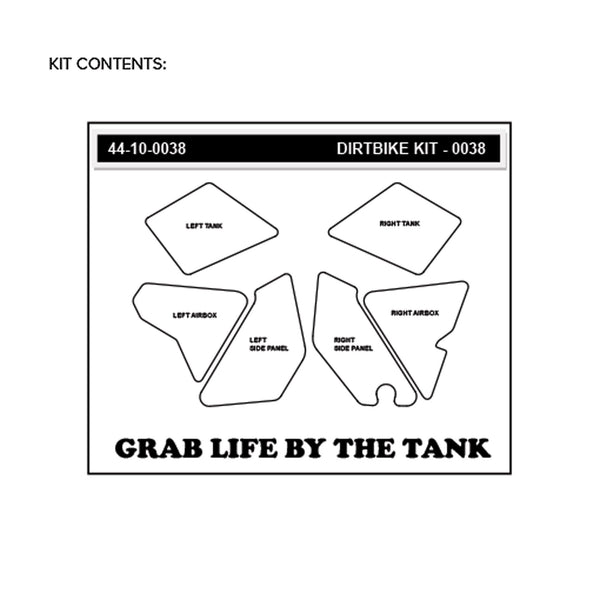 STOMPGRIP Suzuki RM250 01-02 Dirt Bike 3D Griptape Kit (0038)