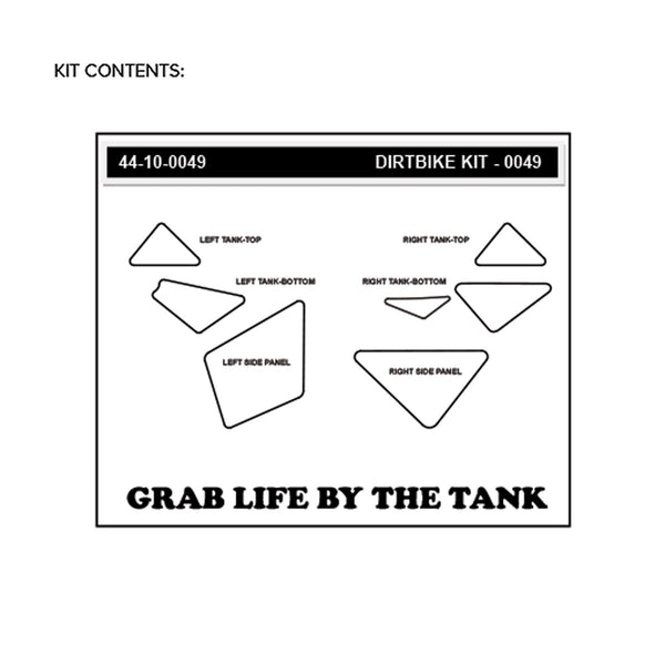 STOMPGRIP KTM 65 SX 09-15 Dirt Bike 3D Griptape Kit (0049)