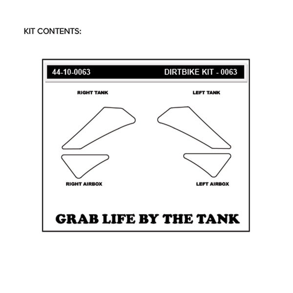 STOMPGRIP Suzuki DR-Z125L 16-26 Dirt Bike 3D Griptape Kit (0063)