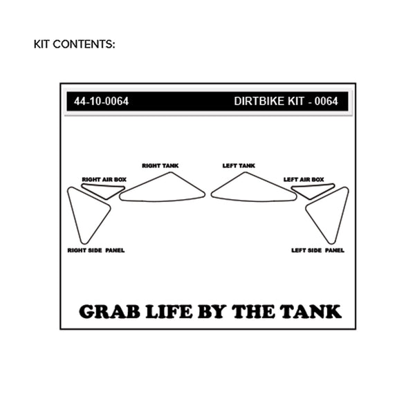 STOMPGRIP KTM 50 SX/Mini 16-23 Dirt Bike 3D Griptape Kit (0064)