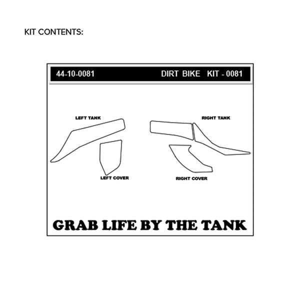 STOMPGRIP KTM 300/350/500 EXC/EXC-F 20-22 Dirt Bike 3D Griptape Kit (0081-6)