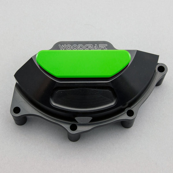 60-0656LC Ducati Panigale V4 LHS Stator Cover Protector with Skid Plate - Woodcraft Technologies