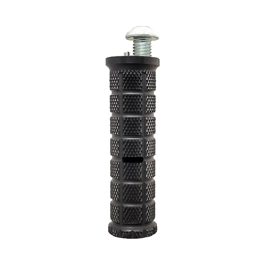 Black Eccentric Footpeg w/BH bolt(04-BH1030Z) - Woodcraft Technologies