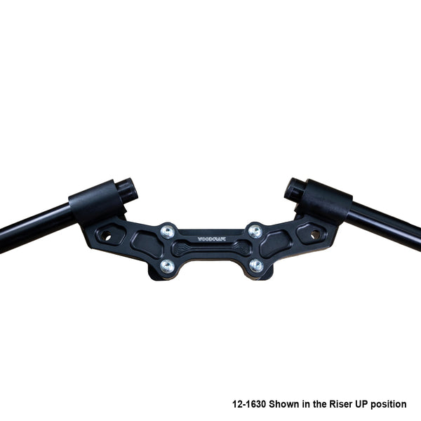 Clipon Adapter Plate w/ Std. Black Bars Ducati Monster 1200