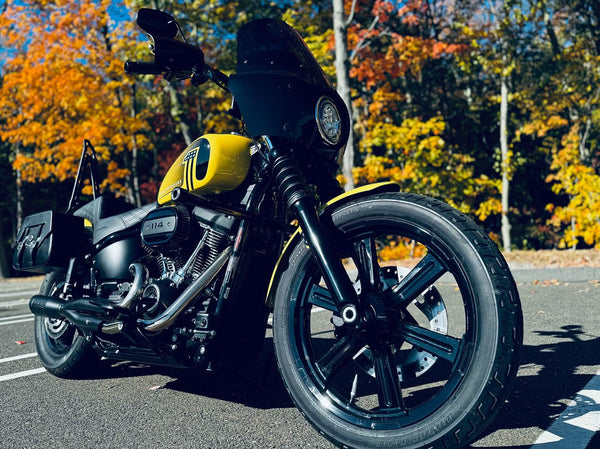 TOCE Pro-Comp 2-1 Visor Tip Full Exhaust System - Harley Davidson M8 Softtail / Softail ST Models