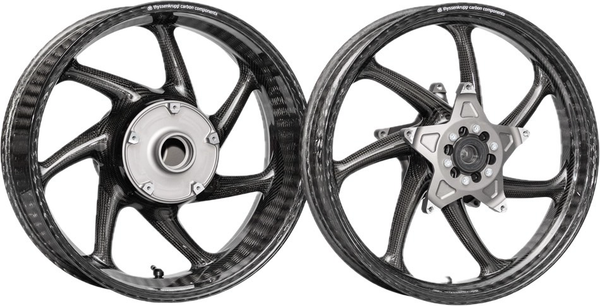 Representative thyssenkrupp carbon front and rear wheel set