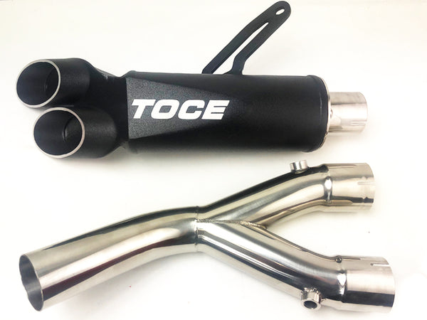 TOCE Razor Tip Decat Exhaust - Yamaha FZ-10 / MT-10 (15-26)