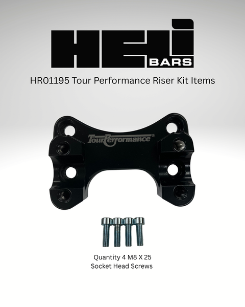 HeliBars Honda NC750X HR01195 Tour Performance Handlebar Riser