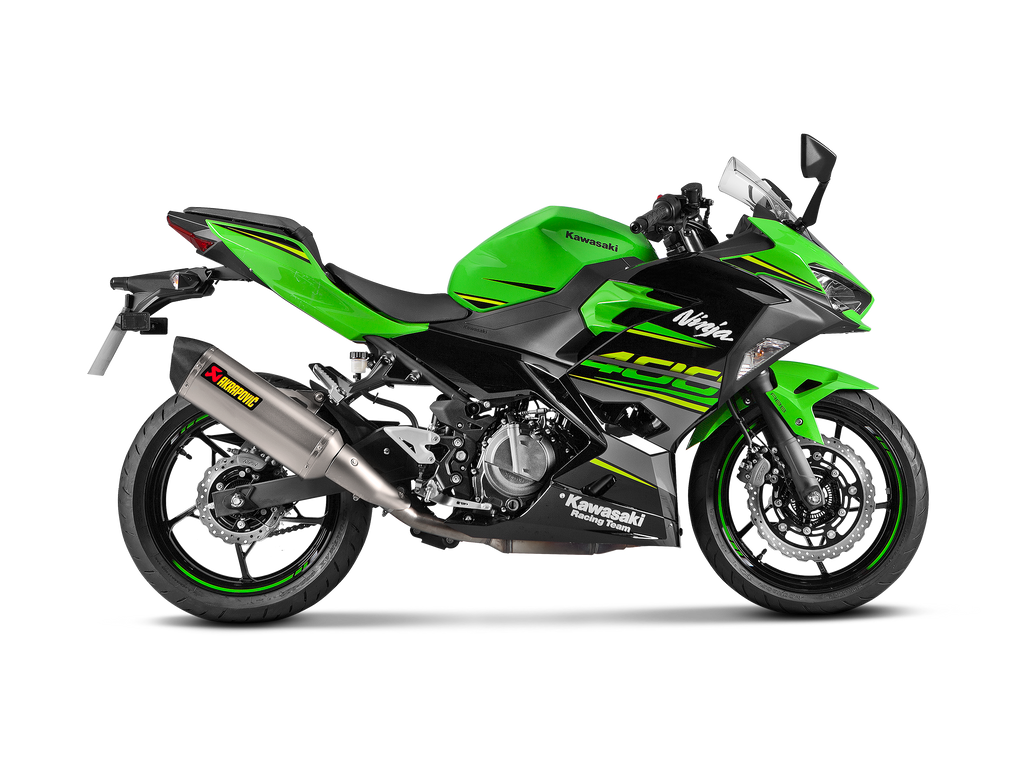 AKRAPOVIC Kawasaki Ninja 400 / Z400 2018-2024, 2019-2024 Slip-On Line (Titanium) S-K4SO7-HRT
