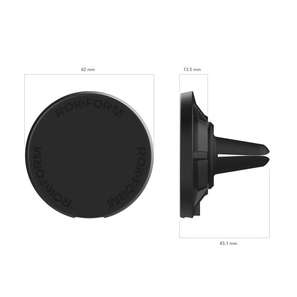 ROKFORM Magnetic Vent Car Charger