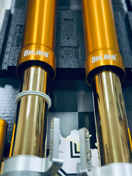 OHLINS FGR 301 SUPERBIKE SUPERSPORT FRONT FORKS SPRING PRESSURIZED TTX