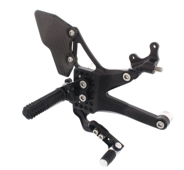 Rear Set Kit, Ducati V4, 2018 -, Black 515110B
